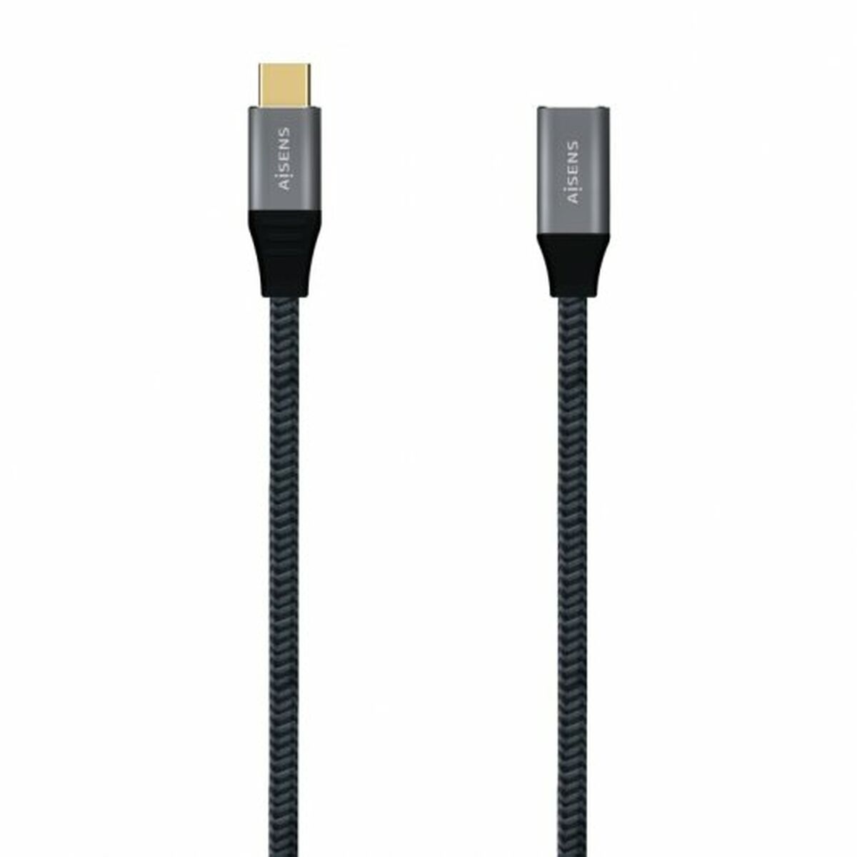 USB-C laidas Aisens A107-0635 Pilka 1 m